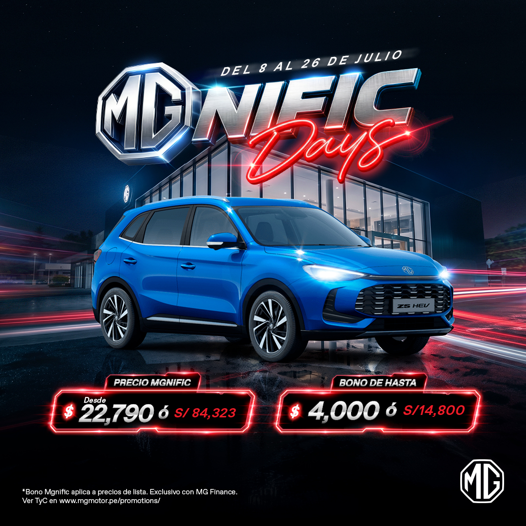 MG ZS HEV: Precio desde US$22,790 y bono de hasta US$4,000
