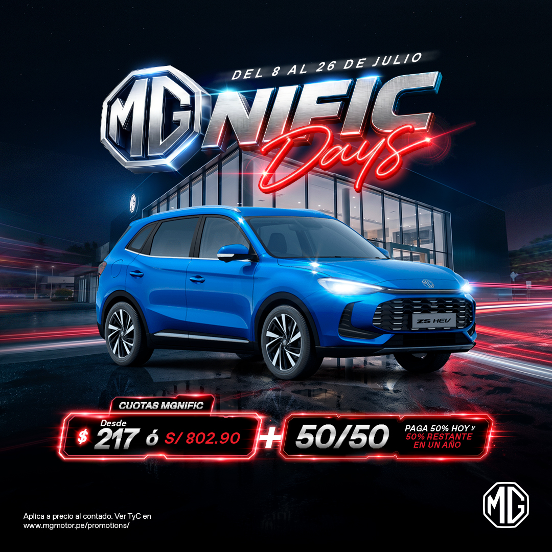 MG ZS HEV: Cuotas desde US$217 o S/802.90 y alternativa 50/50